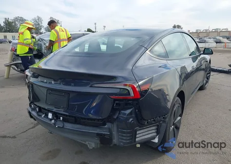 2025 Tesla Model 3 Long Range Rear-Wheel Drive/Standard from USA, damaged, VIN 5YJ3E1EA2SF983337